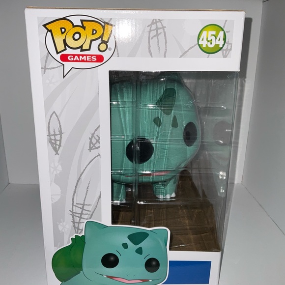 FUNKO POKÉMON BULBASAUR 10 IN JUMBO POP VAULTED NIB PRICE FIRM - Picture 10 of 11